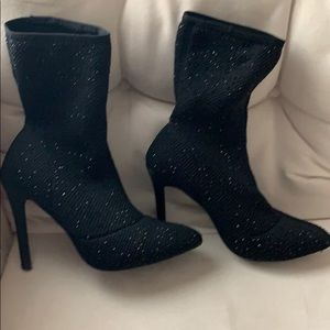 Sparkle sock boots!